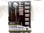 Master Mechanic 1/4 X 3/8" Drive 24 Piece Metric Mechanic's Tool Socket Set. Fixed Price $38.00.