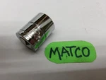 Matco Silver Eagle Tools 3/8" Drive 16mm Metric Shallow Socket B16m6se New!. Fixed Price $14.99.