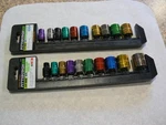 Pittsburgh Pro 3/8" Drive Sae And Metric Socket Sets Color-coded Chrome 20 Pc.. Fixed Price $39.99.