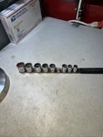 Snap On - 8pcs Shallow Partial Socket Set, 3/8 Drive,12pt (3/8 7/8 ) No 9/16. Fixed Price $46.23.
