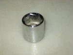 New 3/8" Drive 19mm Socket, 6-point, Usa, Polished Chrome, Easco #. Fixed Price $10.45.