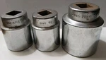 Blue Point Vtg U562 1 3/4", U462 7/16", U442 3/8" Sae Socket Lot Of 3. Fixed Price $55.00.