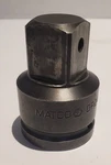 Matco Tools Dp2432b 3/4" Female To 1" Male Drive Pinless Impact Adapter. Fixed Price $40.00.