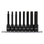 Casoman 8 Piece 3/8 Drive Extra Long Torx Star Bit Socket Set, T30-t70, S2 S.... Fixed Price $25.92.