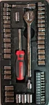 Hyper Tough 54-piece 1/4 & 3/8 Inch Drive Socket Set Sae Metric. Fixed Price $24.98.
