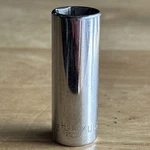 Husky Tools 1/2" Deep Socket 1/4" Drive 6 Point 20116 Vintage Made In Usa. Fixed Price $17.95.