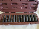 Matco 1/4 Drive Metric Sockets 13 Pieces Set With Hard Case. Fixed Price $140.00.