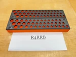 Snap-on Tools Orange 2pc Foam Organizers For 1/4" Drive Metric Sae Sockets Sets. Fixed Price $299.95.