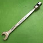 Cornwell Usa Sae 7/16" Chrome 12 Point Flex Head Socket Open End Wrench Cwx-14. Fixed Price $16.93.