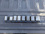 Matco Tools 8 Piece 1/2 Drive 6 Point Shallow Sae Impact Size 1, 1/16 To. Fixed Price $70.00.