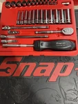Snap On 130tmpb 1/4 Drive 6 Point 30 Piece Metric Deep/shallow Socket Set Usa. Fixed Price $550.00.