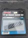Sears Craftsman Usa 19440 12pc Sae Deep Impact Socket Set 1/2 Drive 6 Pt 3 Used. Fixed Price $179.00.