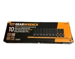 Gearwrench 84924n - 10 Pc. 3/8in. Drive 6 Pt. Deep Universal Impact Socket Set. Fixed Price $117.05.