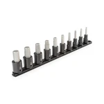 Tekton Sib92100 1/2" Drive Hex Impact Bit Socket Set, 10-piece. Fixed Price $64.99.