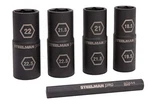 Steelman Pro 5-piece 1/2-inch Drive Metric 6-point Thin Wall Impact Flip Socket. Fixed Price $48.36.