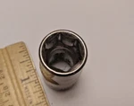 Craftsman Vintage 1/2 " 6 Point 1/2" Drive Shallow Socket With Line Usa V. Fixed Price $10.49.