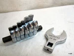 See Description Mac Tools Usa 3/8" Drive 7pc Sae Open End Crowfoot Wrench Set. Fixed Price $100.00.
