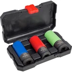 Powerbuilt Zeon Wheel Lug Nut Socket Set, 3-pc., Sae, Model#. Fixed Price $44.99.