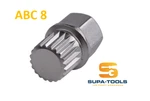Vw Rim Lock Key T40004-abc8, 20 Sided Tooth Socket Supa Tools. Fixed Price $15.11.