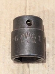 Mac Tools Xp6 16mm 3/8" Drive 6 Point Impact Socket. Fixed Price $8.00.