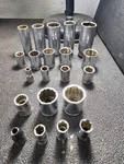 Lot Of 22 Thorsen Sockets Socket Various Sizes. Fixed Price $17.99.