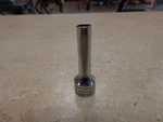 Snap On 3/8" Drive 1/4" 12pt Deep Chrome Socket Sf081. Fixed Price $9.99.
