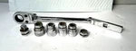 Mac Tools Vrf Specialty Front End Alignment Ratchet Pass Through Socket Set 7pc. Fixed Price $74.99.