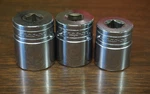 Super Snap On 1/2" Add-on Sae Set, 6 Pt Chrome- 1"/1-1/16"/1-1/8", Tw321/341/361. Fixed Price $74.95.