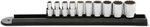 Gearwrench 10 Pc. 1/4" Drive 12 Pt. Standard Socket Set, Drive, Silver. Fixed Price $24.92.