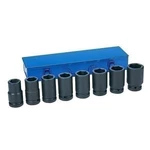 Grey Pneumatic 9109d 1" Drive Deep 6 Pt Metric 8 Piece Socket Set With Case. Fixed Price $231.98.