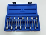 New Cornwell Cbs1402sxl 14pc 1/4 3/8 Drive Sae Metric Long Hex Bit Socket Set. Fixed Price $119.99.