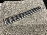 Snap On 13 Pc 1/2" Drive 6-point Sae Shallow Socket Set (3/8-1-1/8") Item 313twy. Fixed Price $229.95.