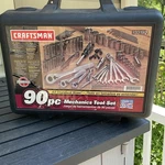 Craftsman Mechanics Tool Set 6 Point Sae/metric 1/4" 3/8" 1/2" # 33190 Usa. Fixed Price $149.95.