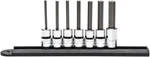 Gearwrench 7 Pc. 3/8" Drive Mid-length Hex Bit Socket Set, One Size, Multi. Fixed Price $57.99.