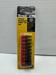 Titan Tamper Resistant Torx Bit Set. Fixed Price $12.00.