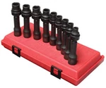 9 Pc. 1/2" Drive 12 Point Metric Driveline Limited Clearance Impact Socket Set. Fixed Price $259.01.