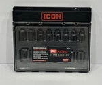 Icon 1/2" Drive Metric Professional Impact Socket Set 14pc. 13sm-14. Fixed Price $99.99.