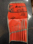 Snap-on Ppr708k Roll Pin Punch Set 8 Pieces Steel Red Silver With Kit Bag. Fixed Price $120.00.