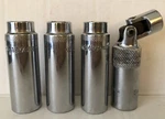 Four Mac Tools Sockets 3 Xd6 16, 17, 18mm Deep Xu206dpd 5/8" Swivel 3/8" Drive. Fixed Price $49.95.