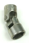 Bonney 9/16" 6 Point Chrome Universal Swivel Flex Socket 3/8" Drive Ztuh18 Usa. Fixed Price $10.00.