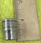Snap On Tools 7/16" 12 Point 3/8" Drive Socket F141 Made In Usa. Fixed Price $9.29.