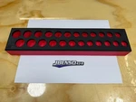 Snap-on Tools Red Foam Organizer For 24pc 3/8" Drive Metric Socket Set Fms009br. Fixed Price $149.95.