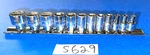 Mac Tools 12 Piece 1/4 Drive Metric Short Chrome 6 Point Socket Set 5mm To 15mm. Fixed Price $145.00.