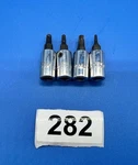 Mac Tools 4 Piece Torx Socket Set T8 To T27 1/4 Drive. Fixed Price $29.99.