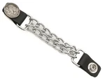 Buffalo Head 6.5 Inch Motorcycle Vest Extenders Biker 4" Chrome Chain Extension. Fixed Price $9.99.