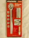 New 3pc Universal Socket Wrench 3/8" Drive - Fits 1/4" To 3/4" Sae & 7mm 19mm. Fixed Price $14.99.