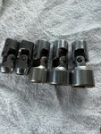 Proto Swivel Socket 3/8 Drive 6-point 7/16 5/8 11/16 3/4 Chrome Finish Usa. Fixed Price $25.00.