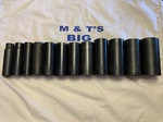 Matco Tools 1/2" Drive 12pc 6pt Deep Impact Socket Set To 1-1/4" Scdp126ta. Fixed Price $185.50.