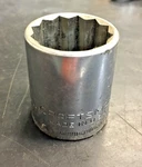 Craftsman Tools -vv-44243, 1/2" Drive, 27mm, Shallow Socket, 12 Point, Usa. Fixed Price $6.99.