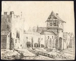 Rare Antique Master Print-city Wall-gate-fortification-ruppe-ca. 1770. Fixed Price $274.50.